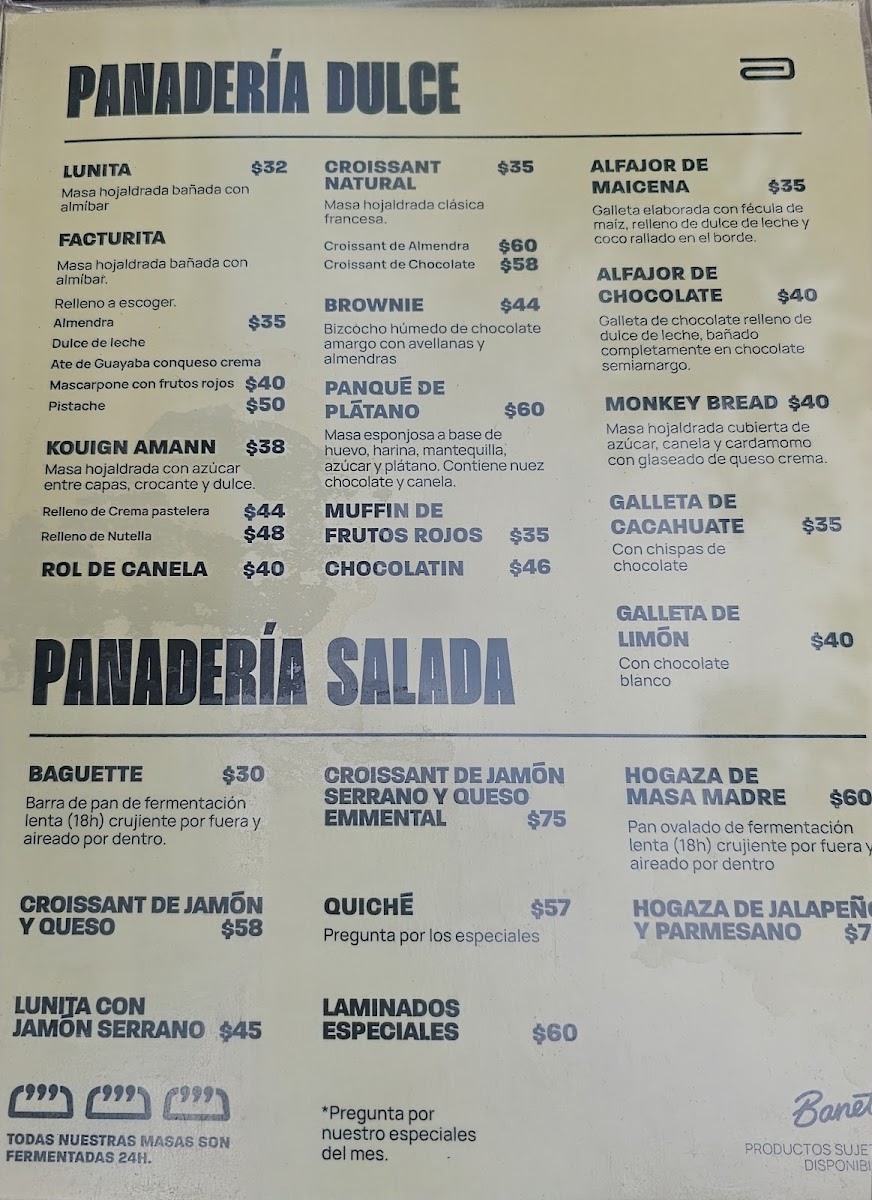 Banetto Menu - Image 2